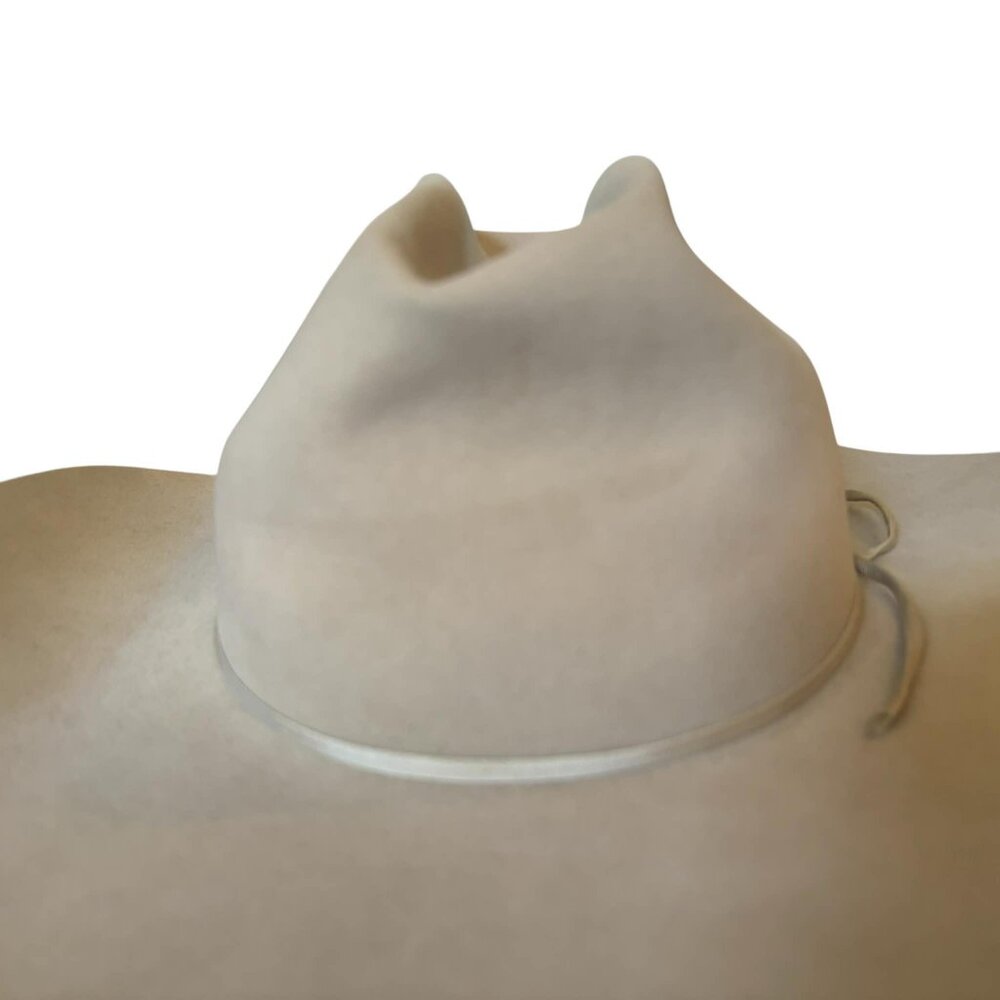 Stetson Open Road Royal De Luxe Silverbelly Fur Felt Hat Western Charm Iconic - Picture 10 of 14